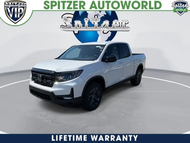 New 2026 Platinum White Pearl Honda Sport image 6
