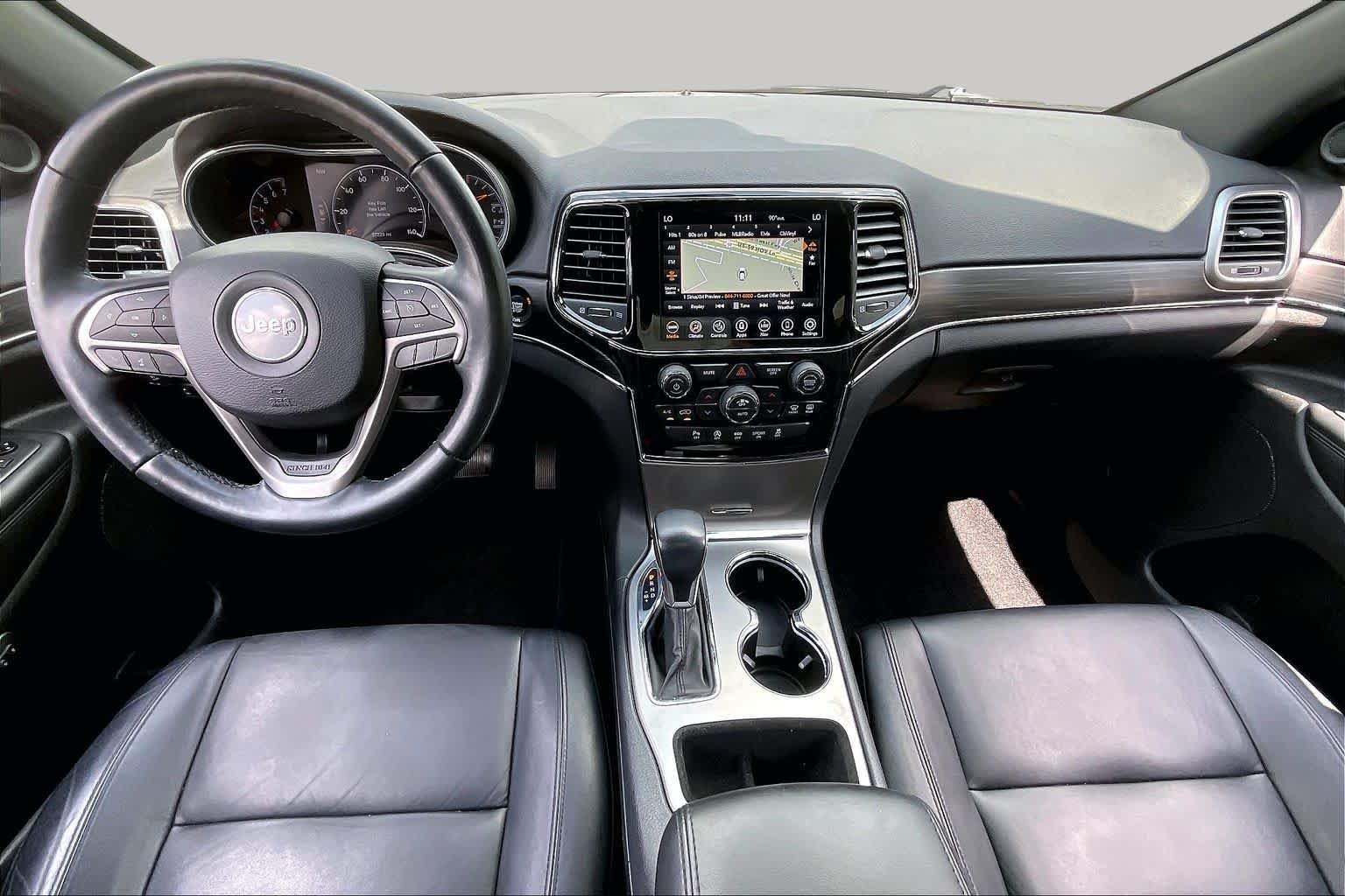 Used 2021 Bright White Clearcoat Jeep Limited image 14