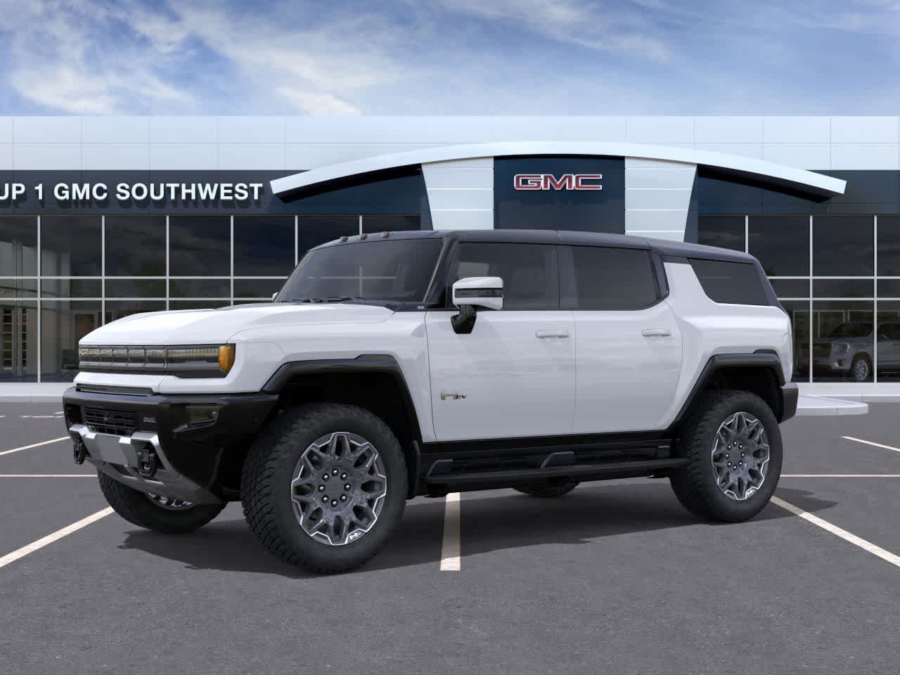 New 2025 Interstellar White GMC 3X image 2