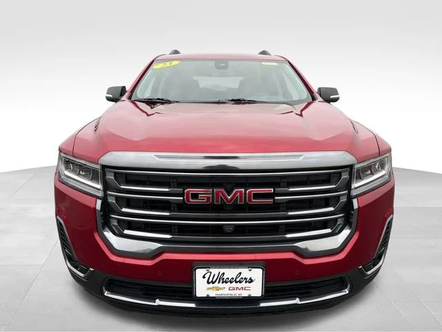 Used 2023 VOLCANIC RED TINTCOAT GMC AT4 image 10