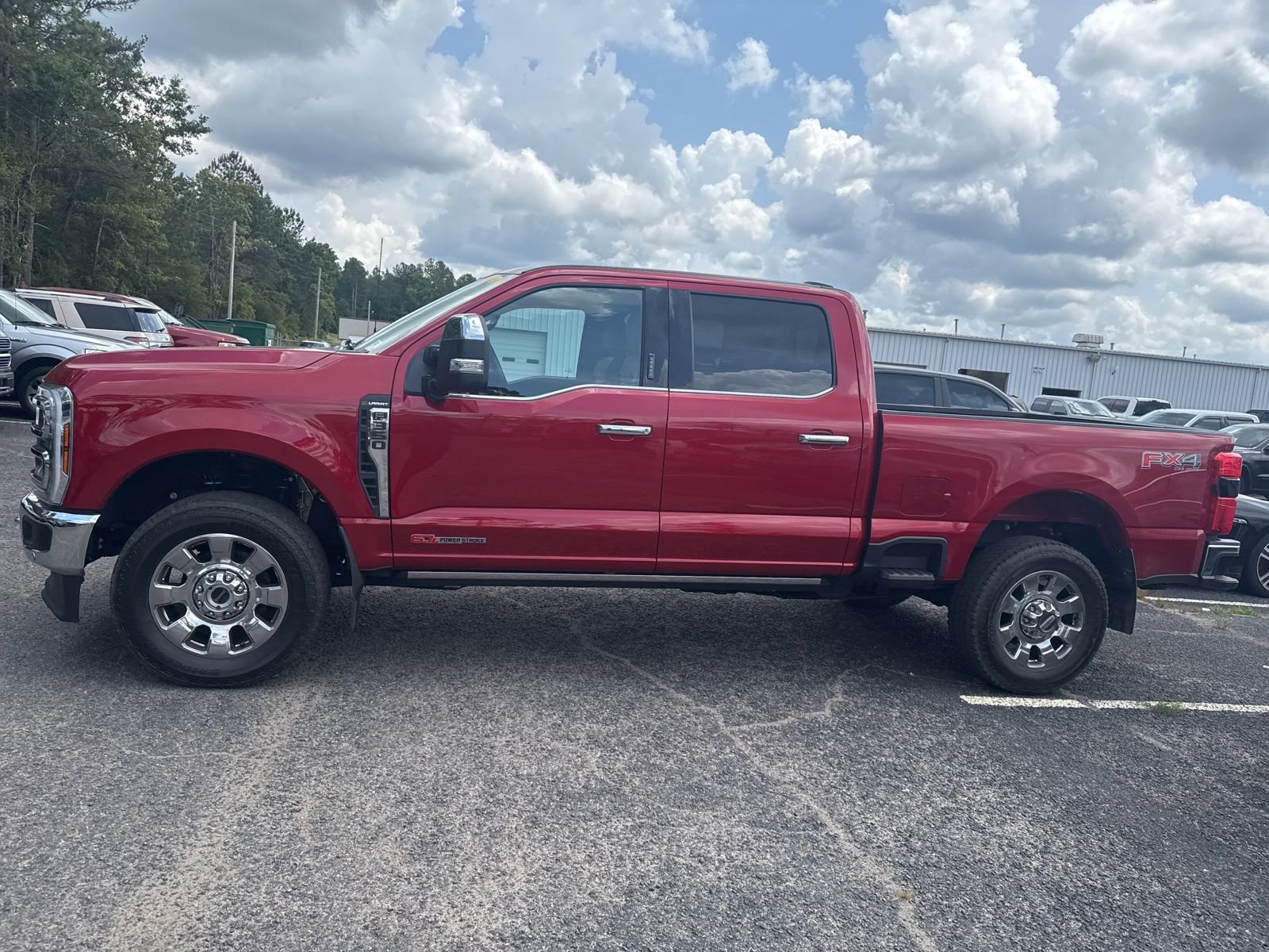 Used 2024 Red Ford Lariat image 3
