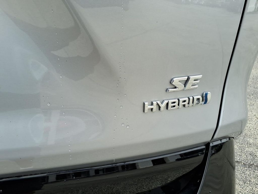 Used 2022 Silver Sky Metallic Toyota Hybrid SE image 15