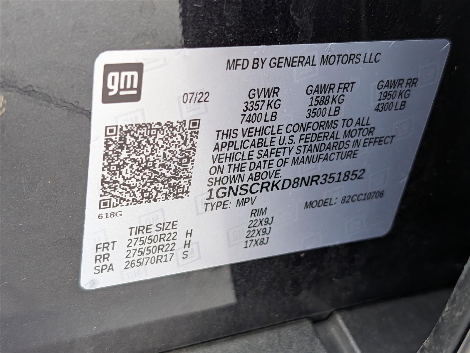 Used 2022 Dark Ash Metallic Chevrolet RST image 37