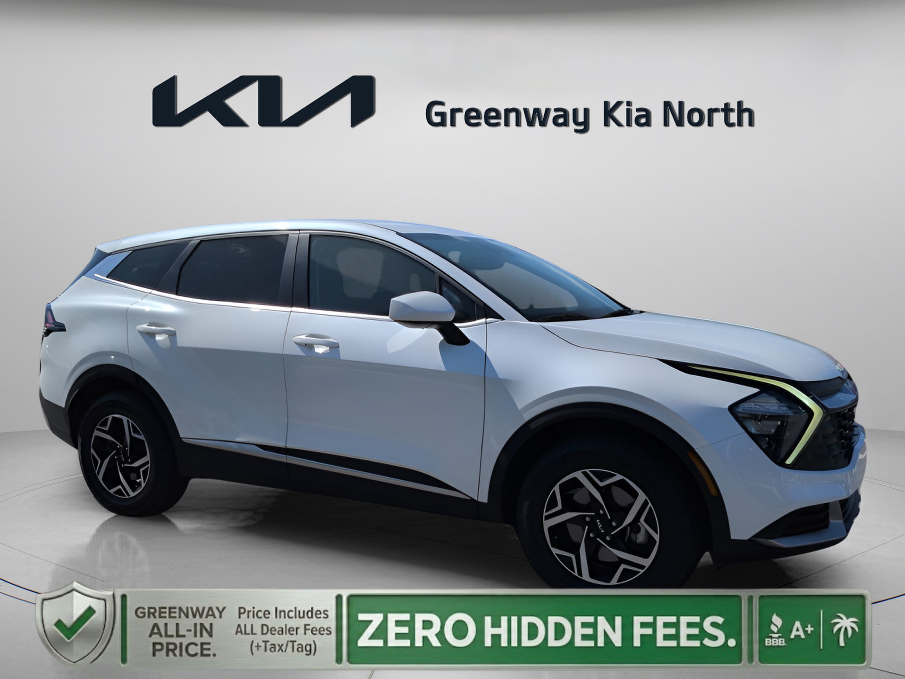 Certified Used 2023 Snow White Pearl Kia LX image 2