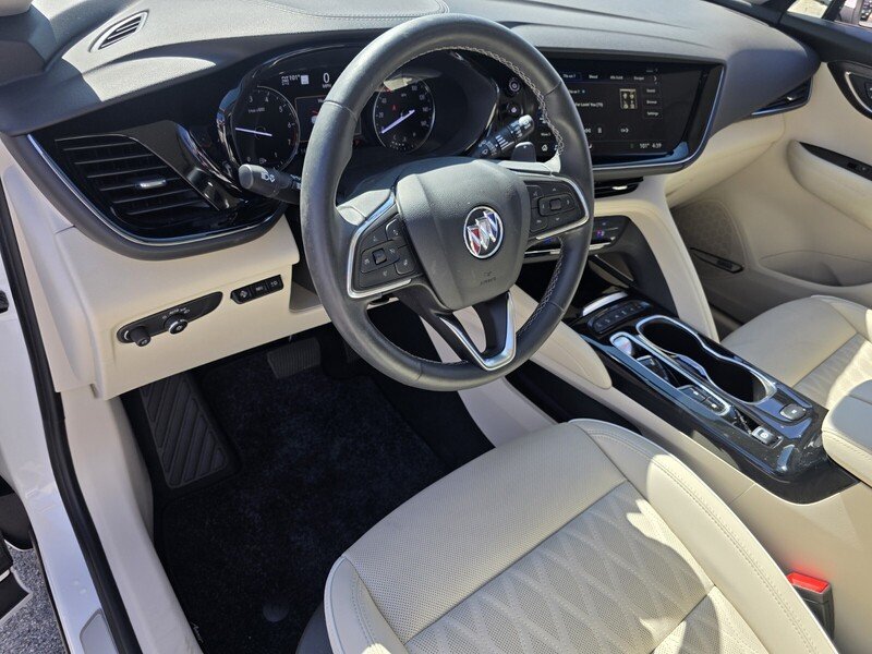 Used 2023 White Frost BUICK AWD 4DR AVENIR image 11