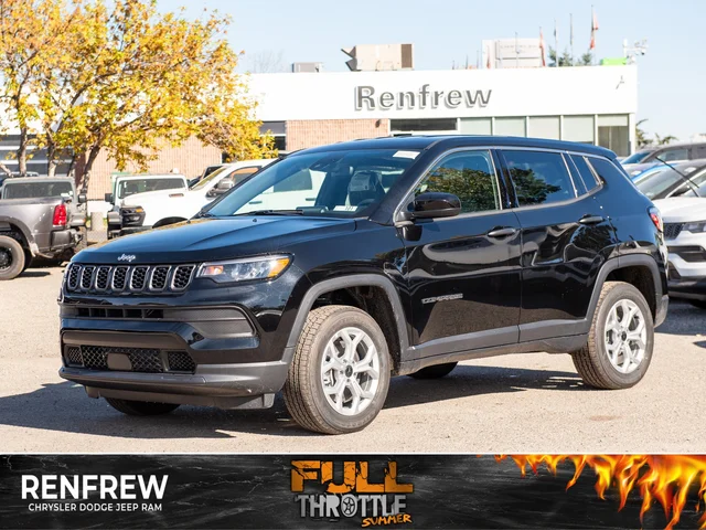 2026 Jeep Compass Sport* 4x4, 2.0L Turbo, Heated Seats