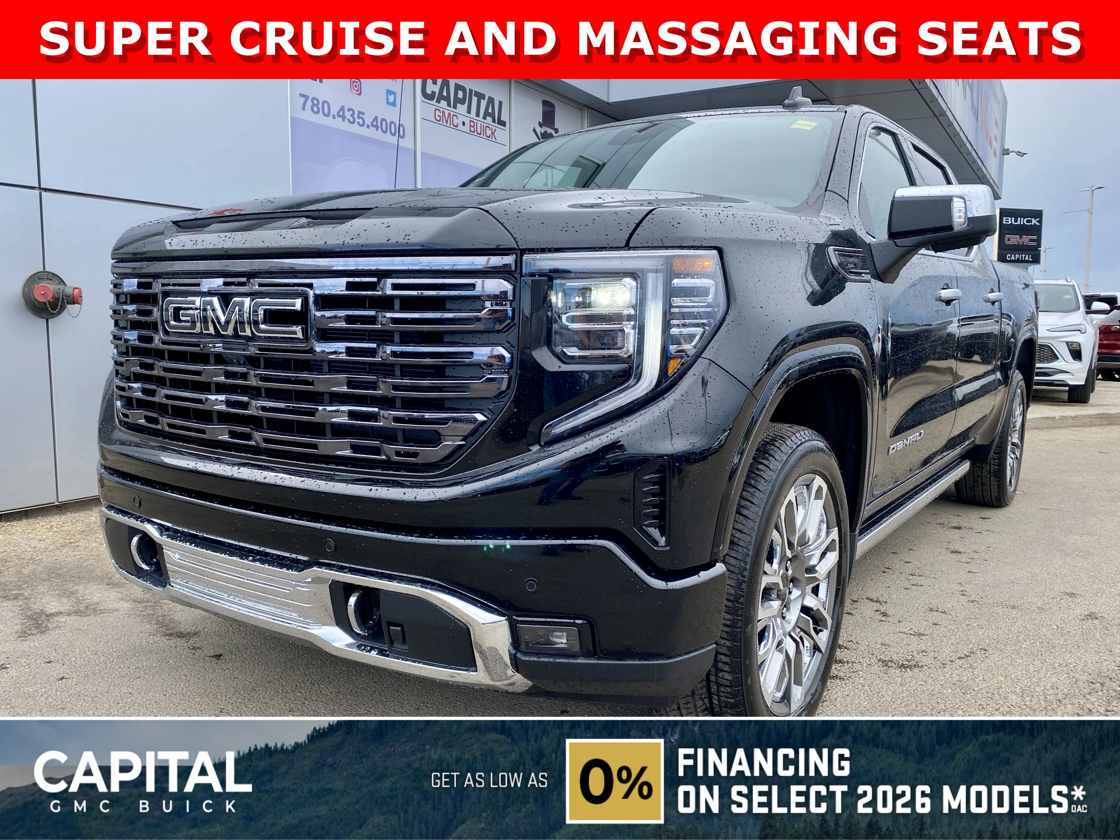 New 2026 ONYX BLACK GMC Denali Ultimate image 1