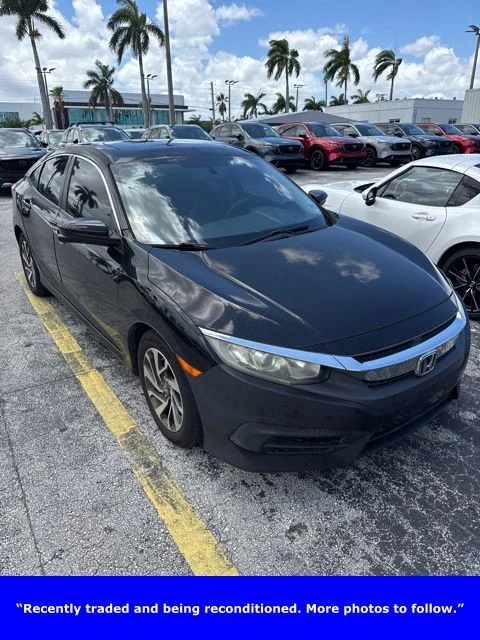 Used 2016 Black Honda EX image 1