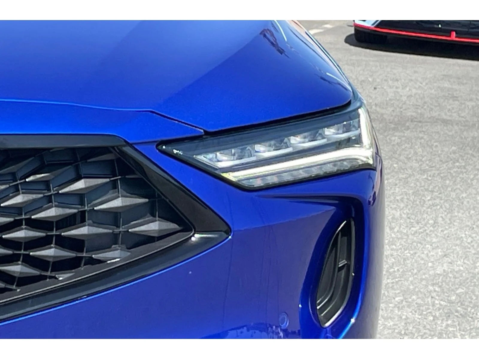 Used 2023 Apex Blue Pearl Acura SH-AWD with A-Spec Package image 52
