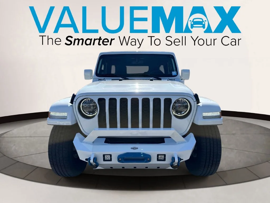 Used 2021 White Jeep Unlimited Sahara 4xe image 9