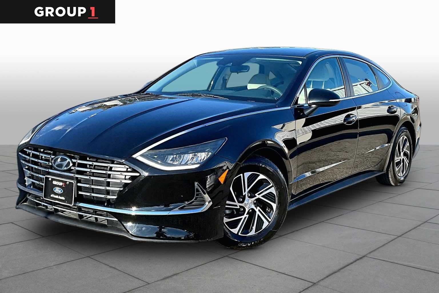2021 Hyundai Sonata Hybrid Blue