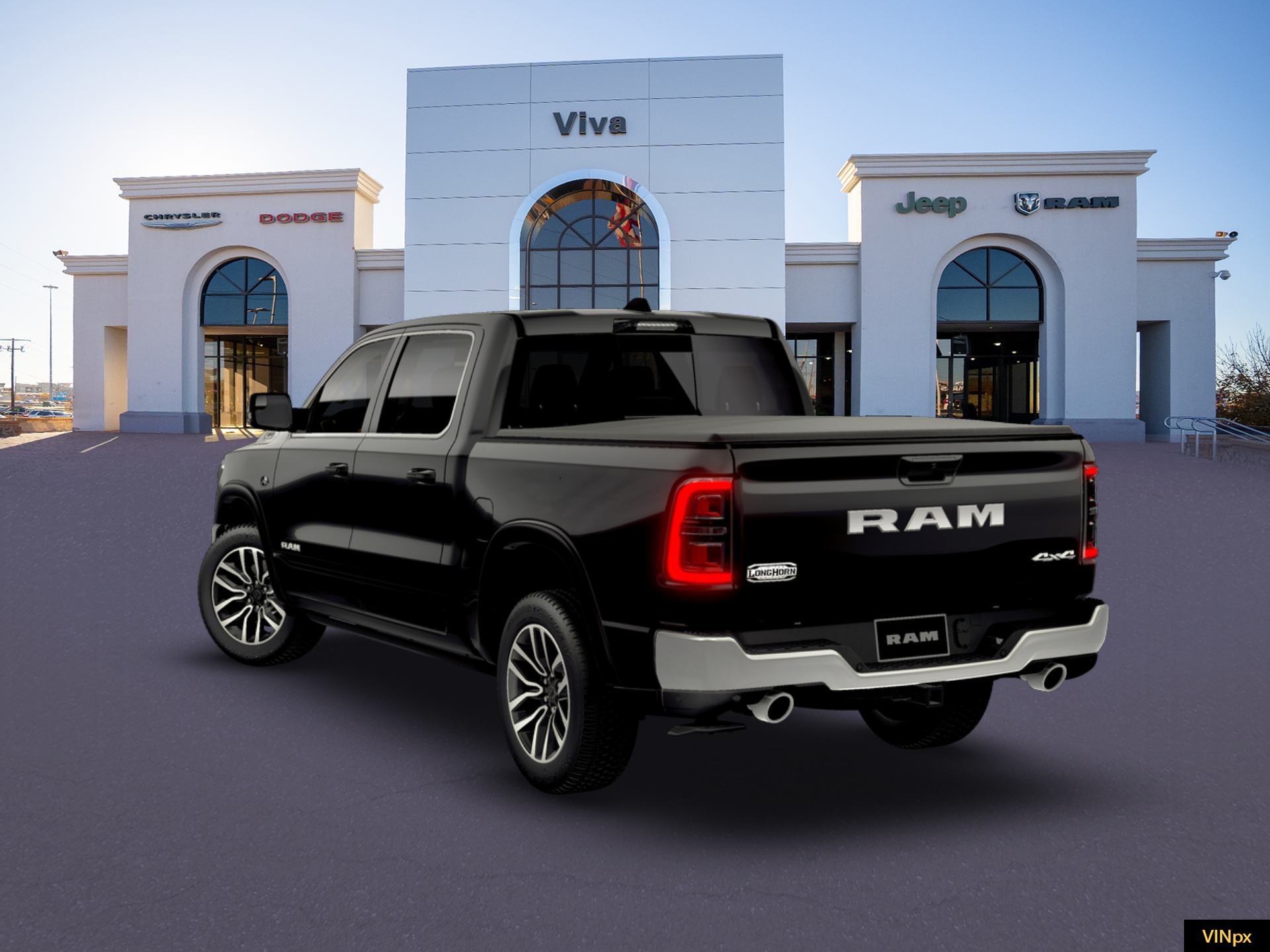 New 2026 Diamond Black Crystal Pearl-Coat Exterior Paint RAM Limited image 4