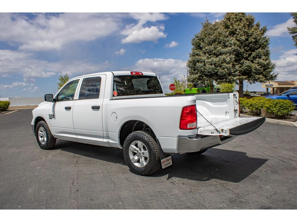 Used 2023 Bright White Clearcoat Ram SLT image 9