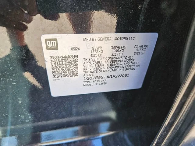 Used 2024 Mosaic Black Metallic Chevrolet 2LT image 30