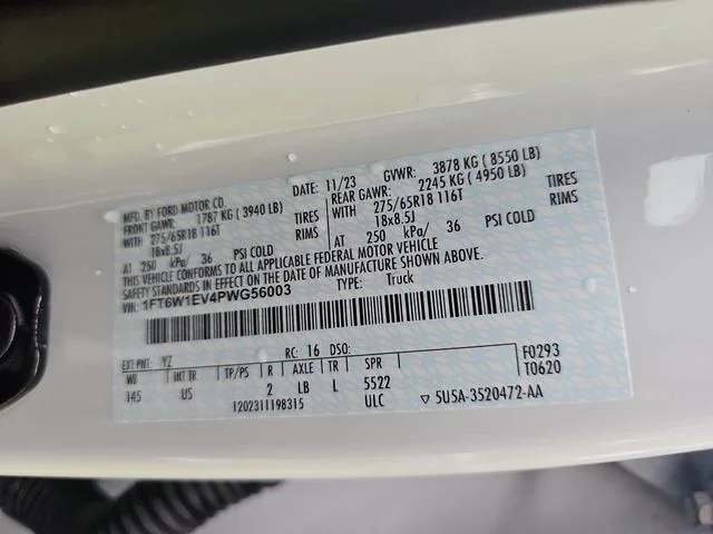 Used 2023 White Ford XLT image 34