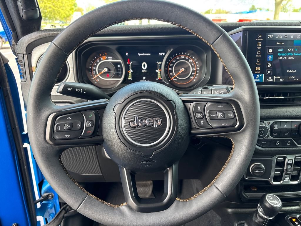 Used 2024 Blue Jeep Sport S image 16