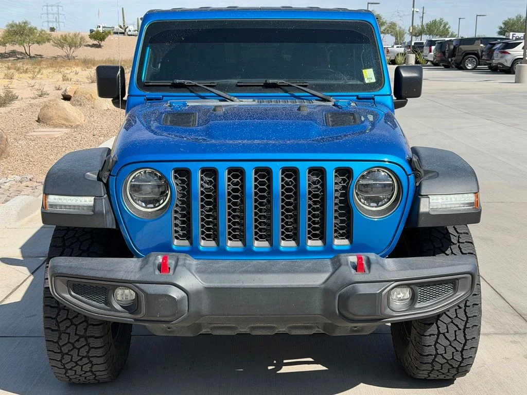 Certified Used 2022 Blue Jeep Rubicon image 3