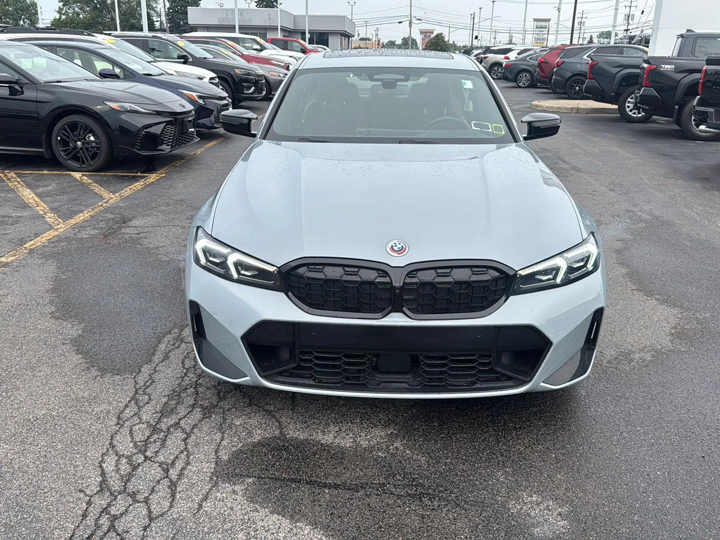 Used 2023 Brooklyn Grey Metallic BMW M340i xDrive image 2
