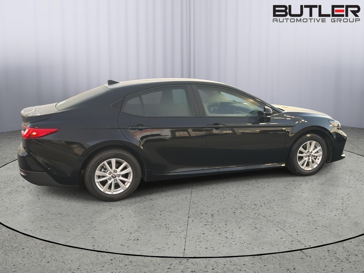 Certified Used 2025 Midnight Black Metallic Toyota LE image 7