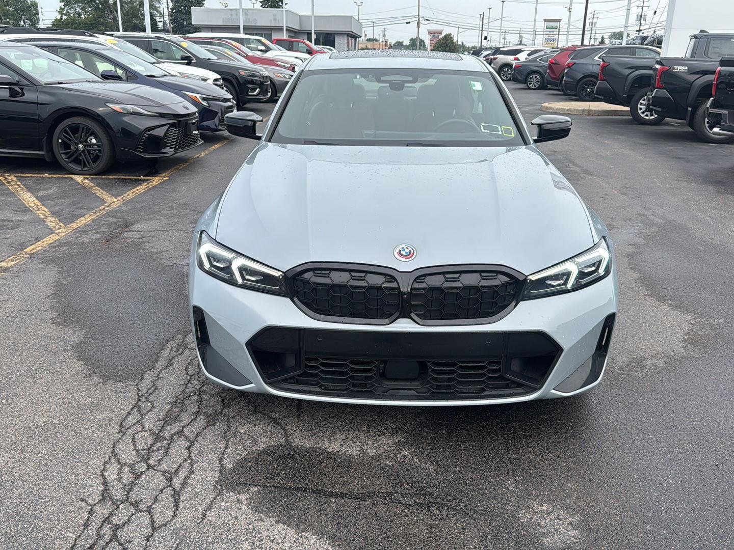 Used 2023 Brooklyn Grey Metallic BMW M340i xDrive image 2