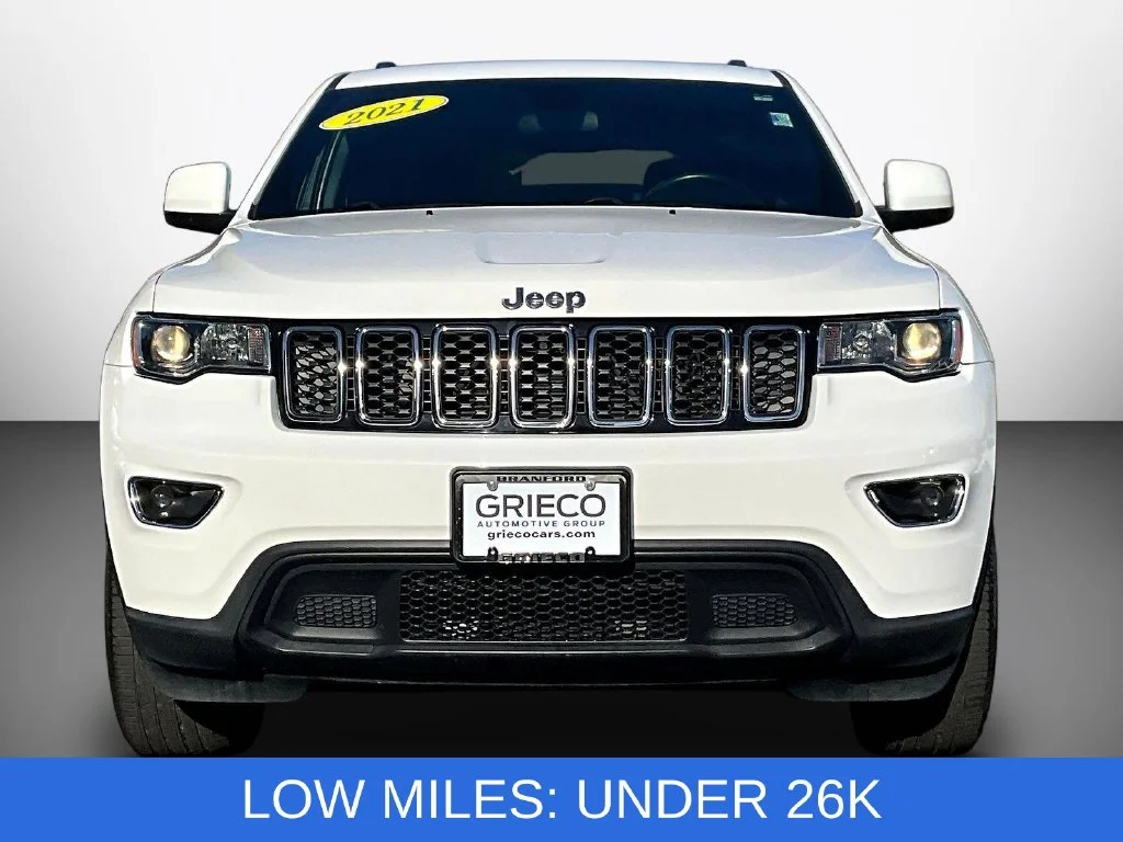 Used 2021 White Jeep Laredo E image 2