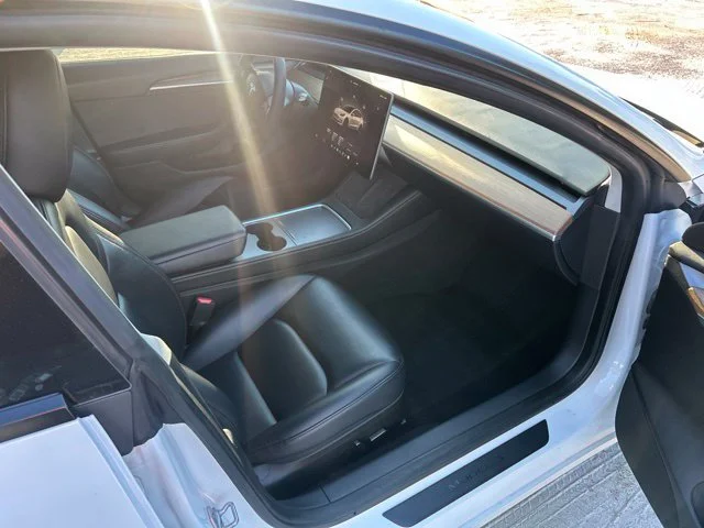 Used 2023 Pearl White Multi-Coat Tesla Base image 9