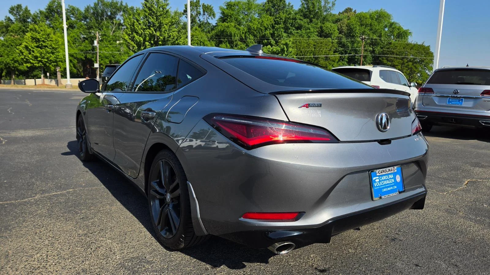 Used 2024 Liquid Carbon Metallic Acura w/A-SPEC image 4