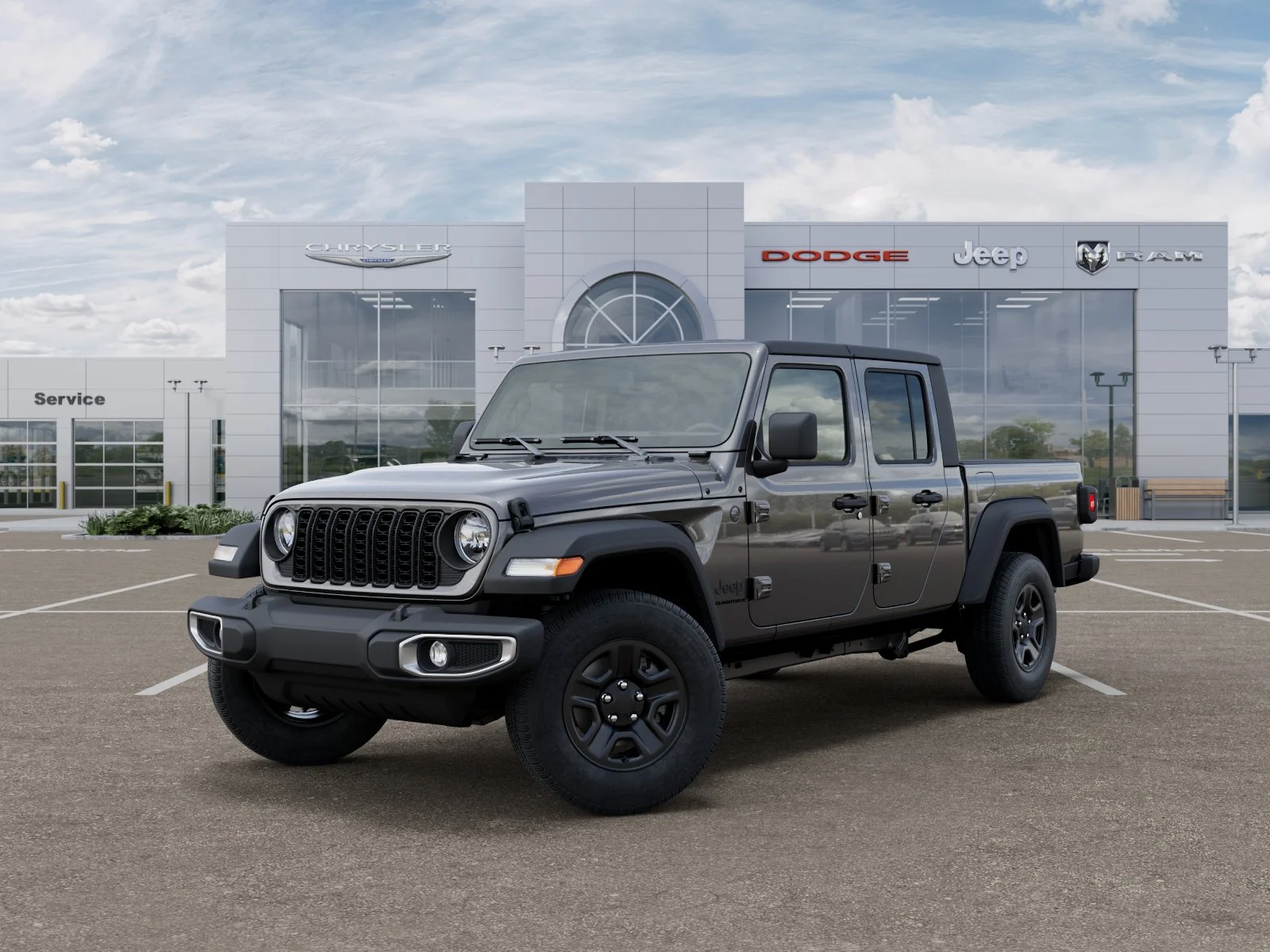 New 2026 Granite Crystal Metallic Clear-Coat Exterior Paint Jeep Sport image 41