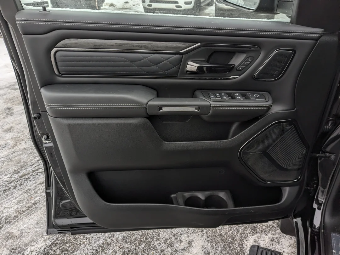 New 2026 Black RAM Limited - - Pano Sunroof - Heads Up Display - Rambox Cargo & More! image 12