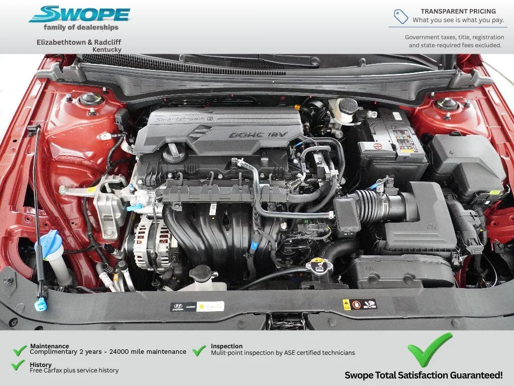 New 2026 Ultimate Red Hyundai SEL Sport Premium image 27
