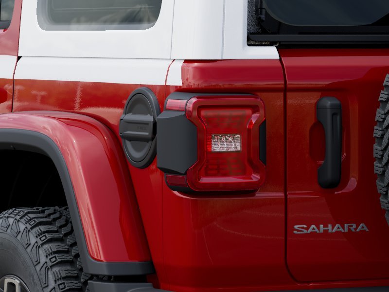 New 2026 Firecracker Red Clear-Coat Exterior Paint Jeep Sahara image 5