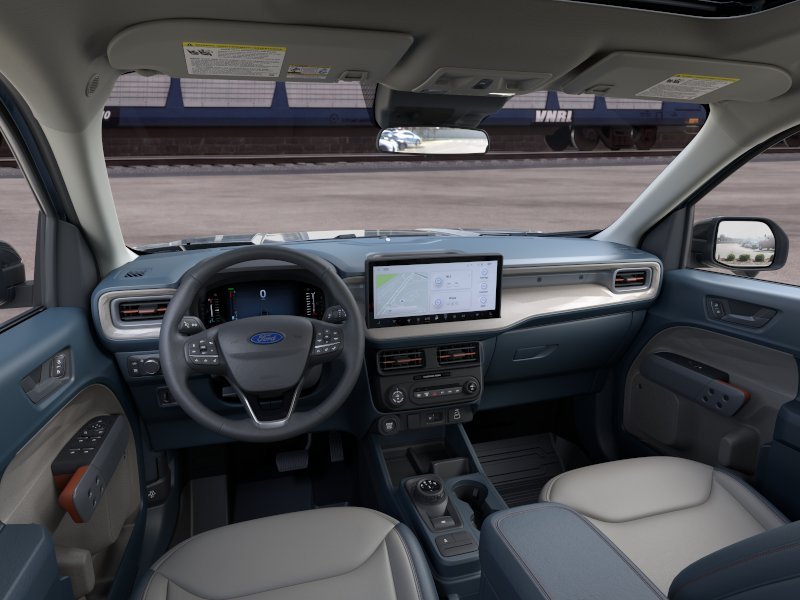 New 2026 Azure Gray Metallic Tri-Coat Ford Lariat® image 9