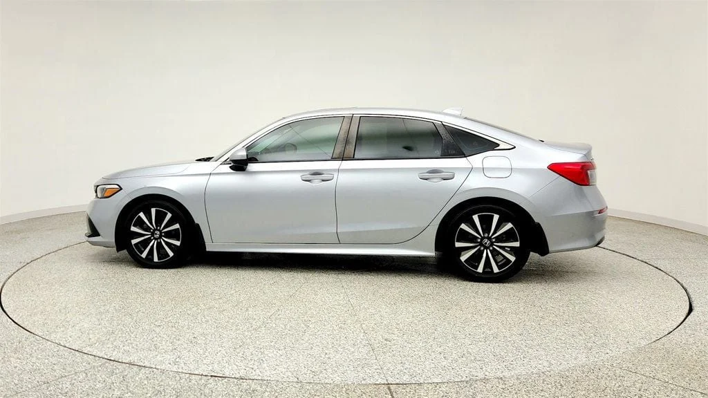 Used 2022 Lunar Silver Metallic Honda EX CVT image 8