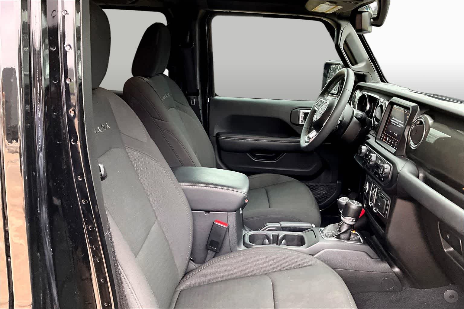 Used 2023 Black Clearcoat Jeep Sahara image 10