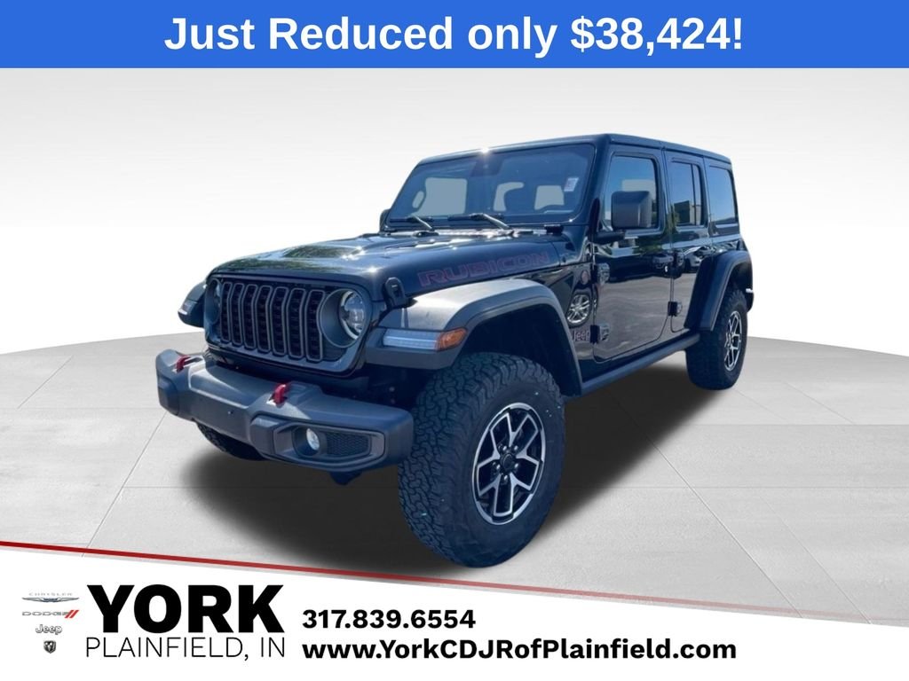 Black 2025 Jeep Wrangler SUV / Crossover Four-Wheel Drive 8-Speed Automatic