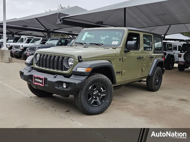 New 2026 Jeep Wrangler Sport Four Wheel Drive Sport Utility
