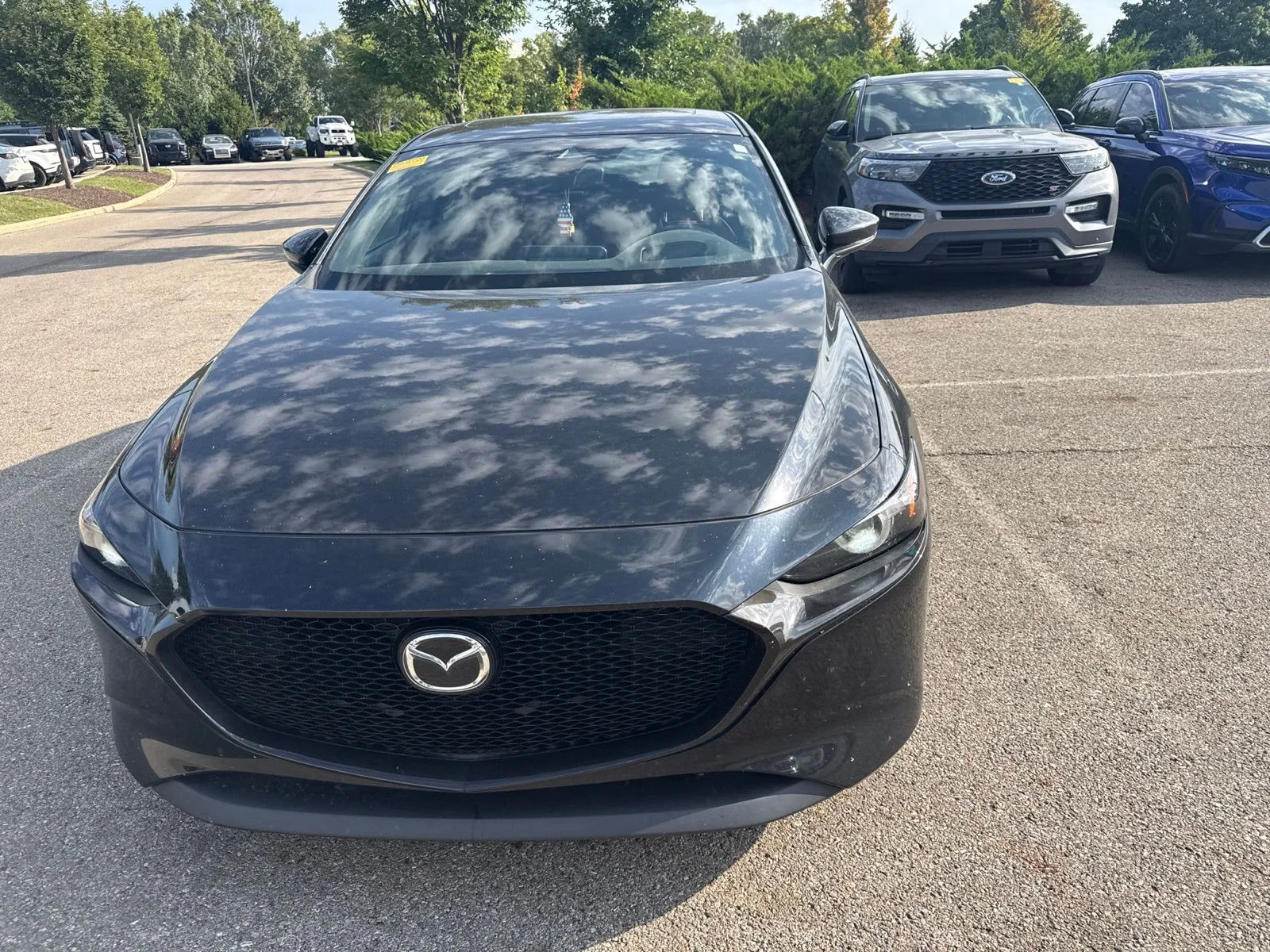 Used 2021 Black Mazda  image 2