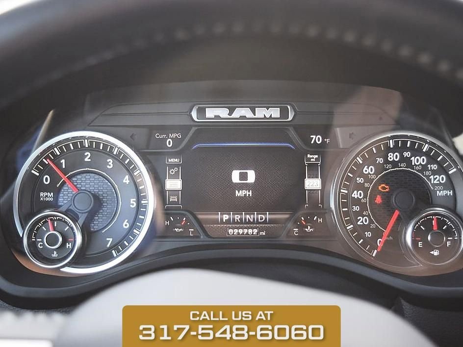 Used 2023 Hydro Blue Pearlc Ram Big Horn image 24