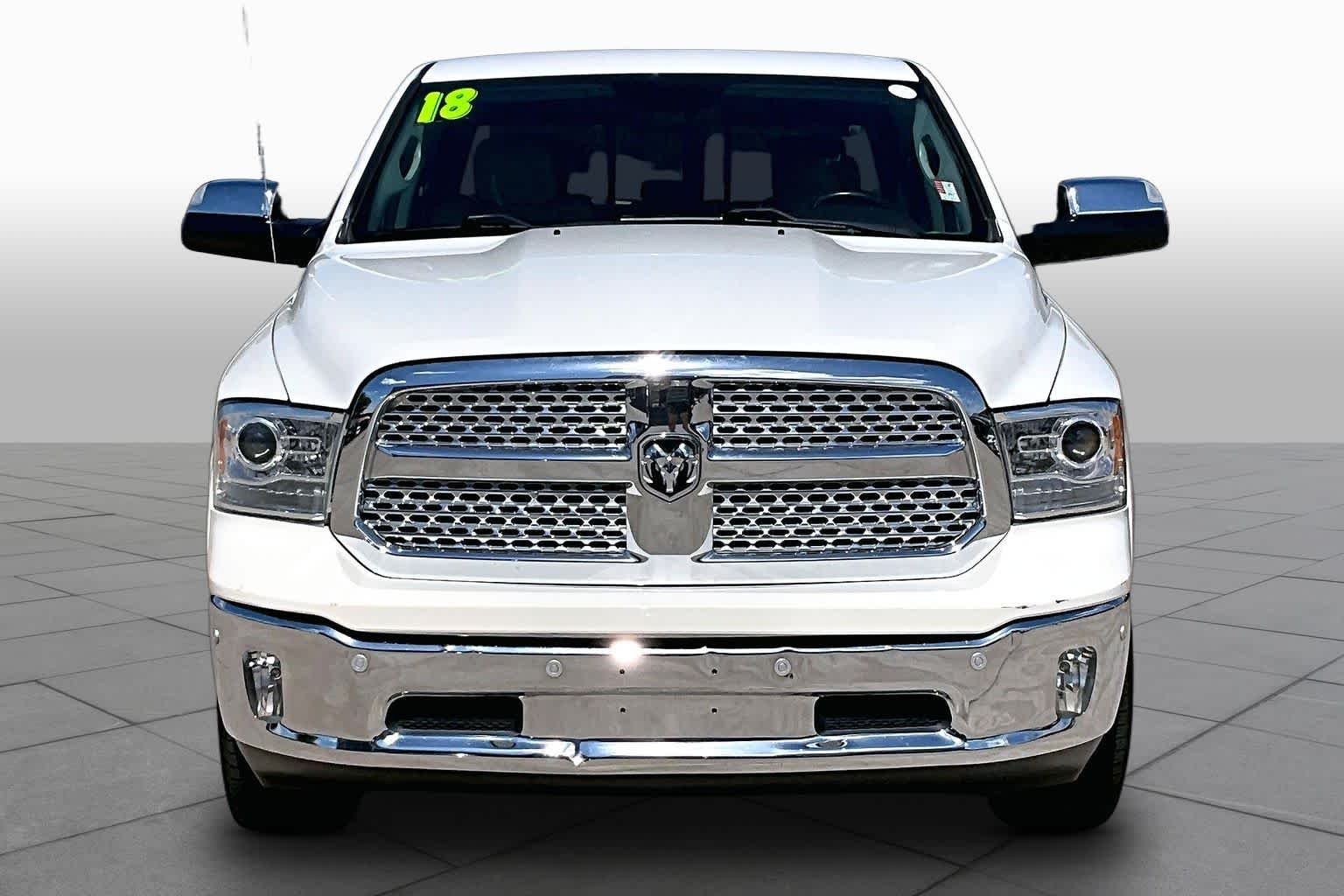 Used 2018 Pearl White Ram Laramie image 5