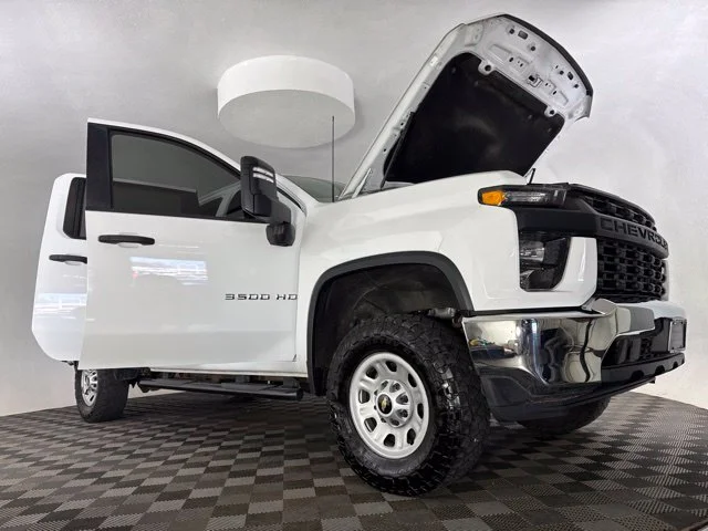 Used 2021 White Chevrolet Work Truck image 47