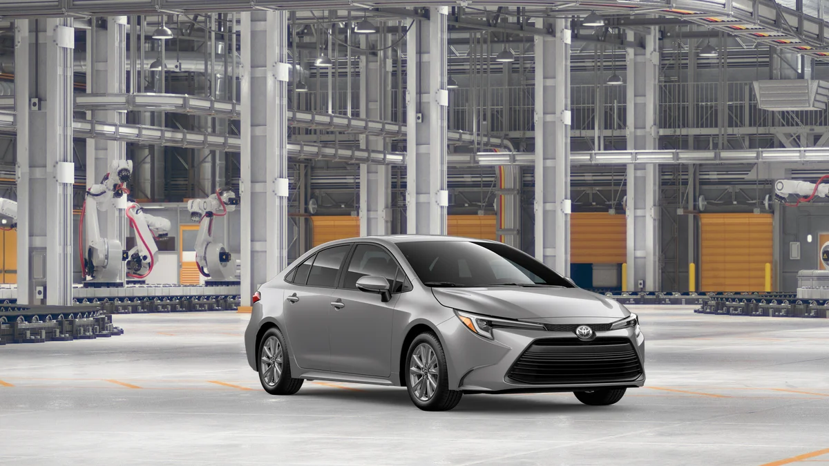 New 2026 Classic Silver Metallic Toyota Hybrid XLE image 15