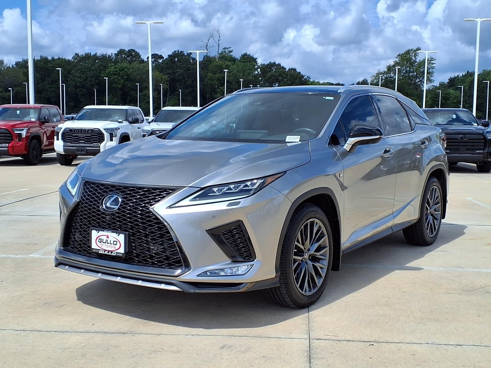 Used 2022 Silver Lexus 350 F Sport Handling image 3