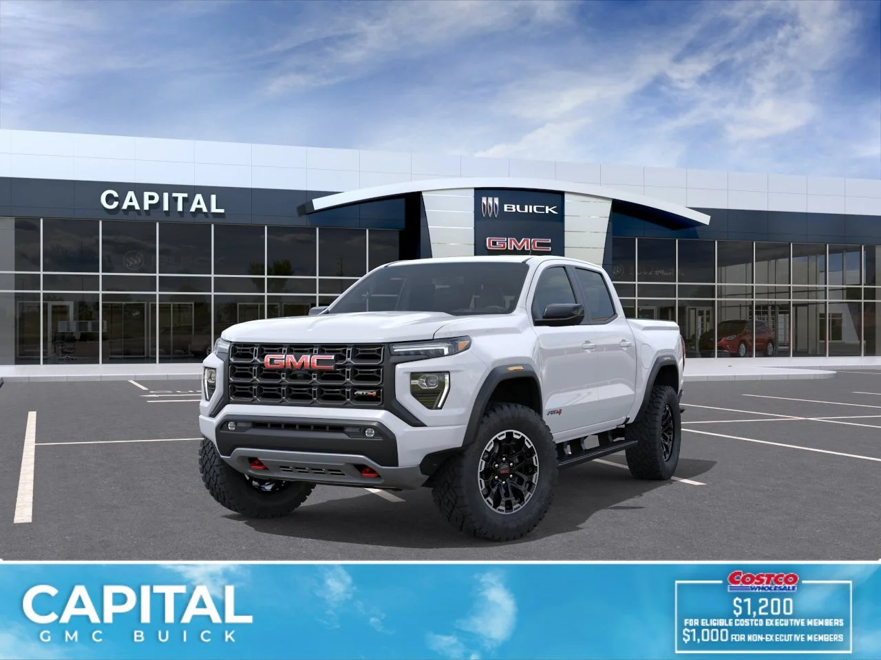 New 2026 Summit White GMC 4WD AT4 image 8
