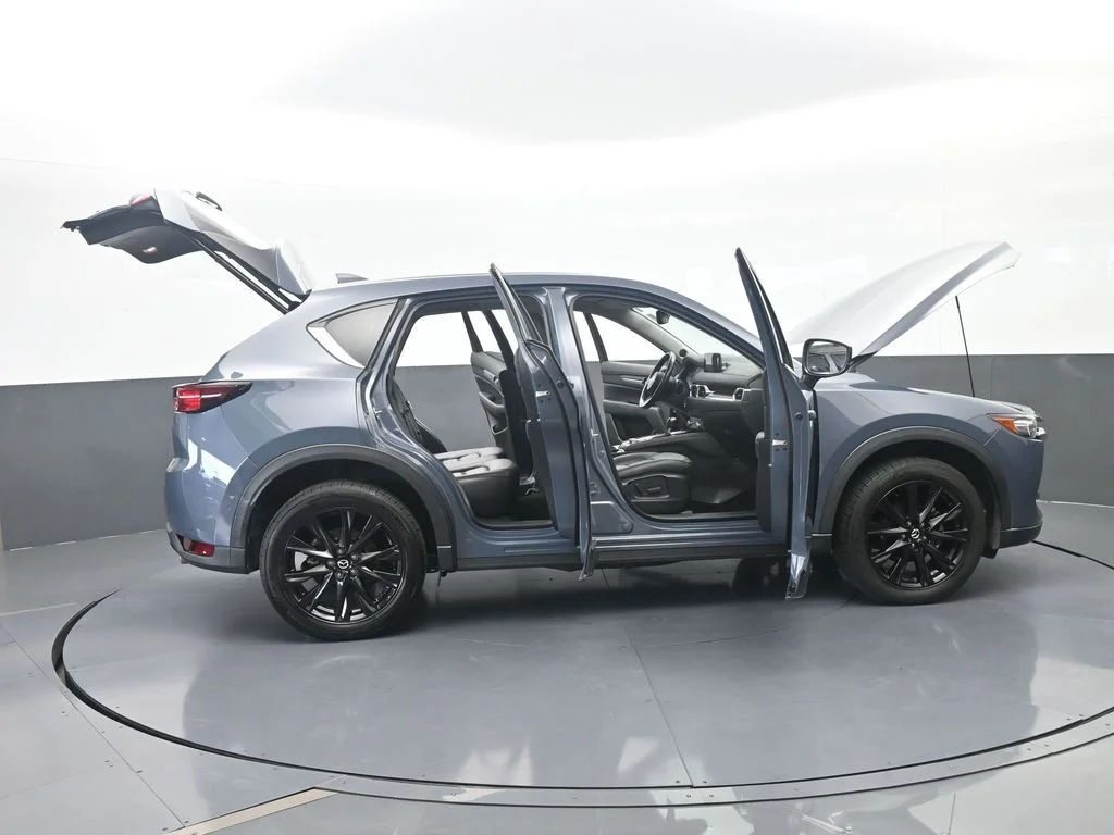 Used 2021 Polymetal Gray Mazda Carbon Edition image 75