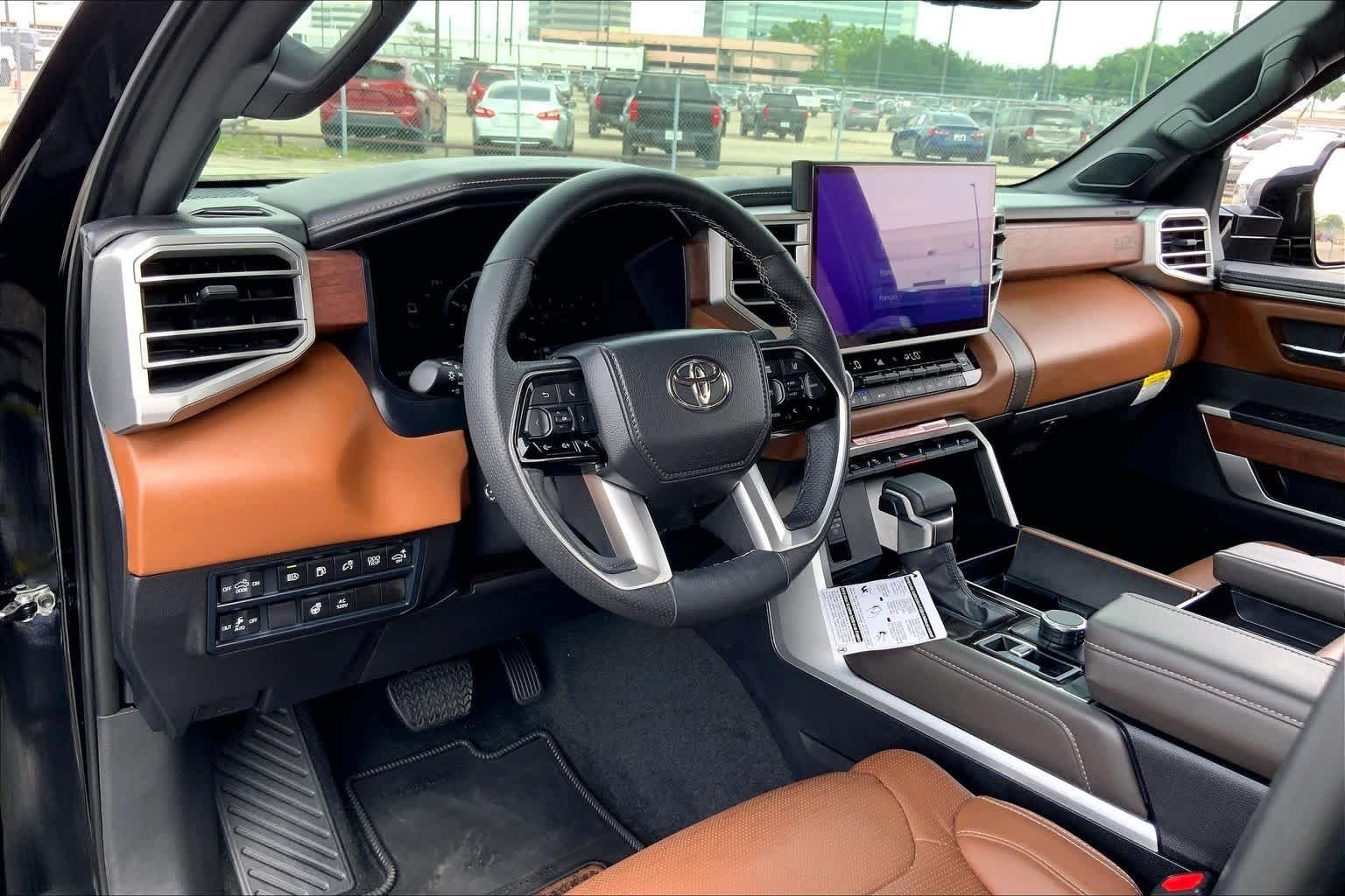 Used 2025 Midnight Black Metallic Toyota 1794 Edition Hybrid image 17