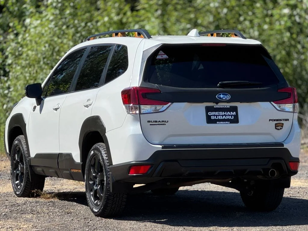 Used 2023 Crystal White Pearl Subaru Wilderness image 5