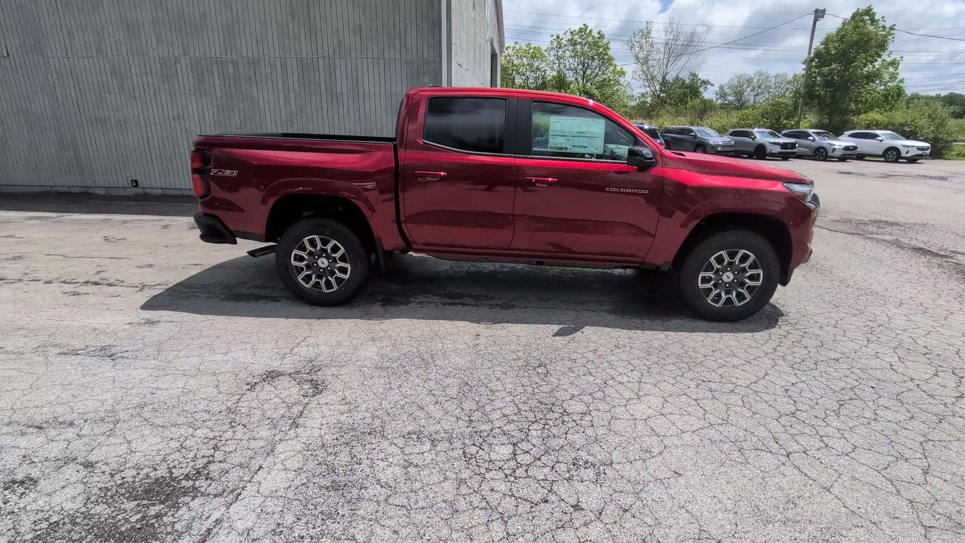 2026 Chevrolet Colorado Z71 Red at Spitzer Autoworld Chevy Buick GMC Cadillac