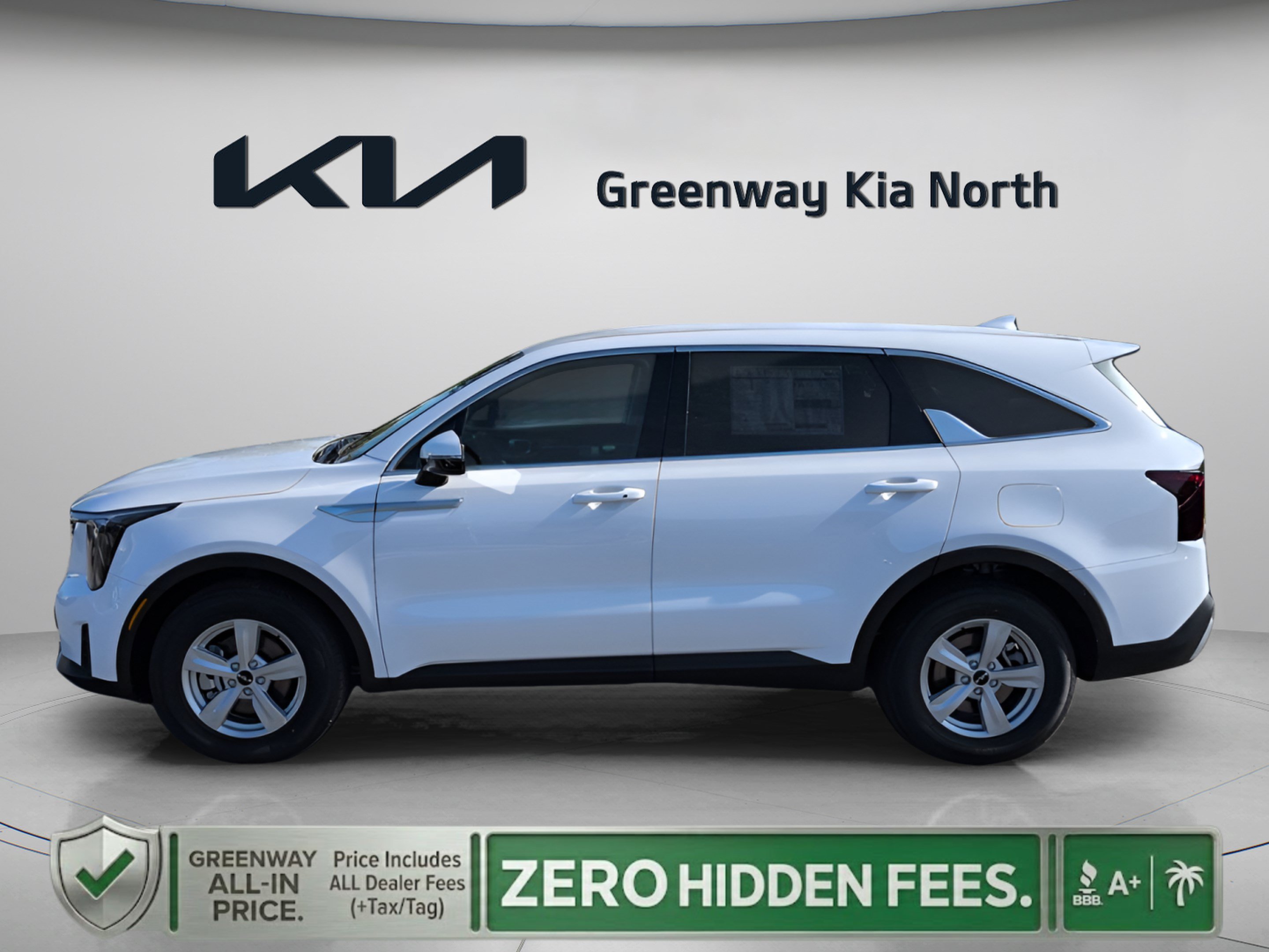 New 2026 Glacial White Kia LX image 5