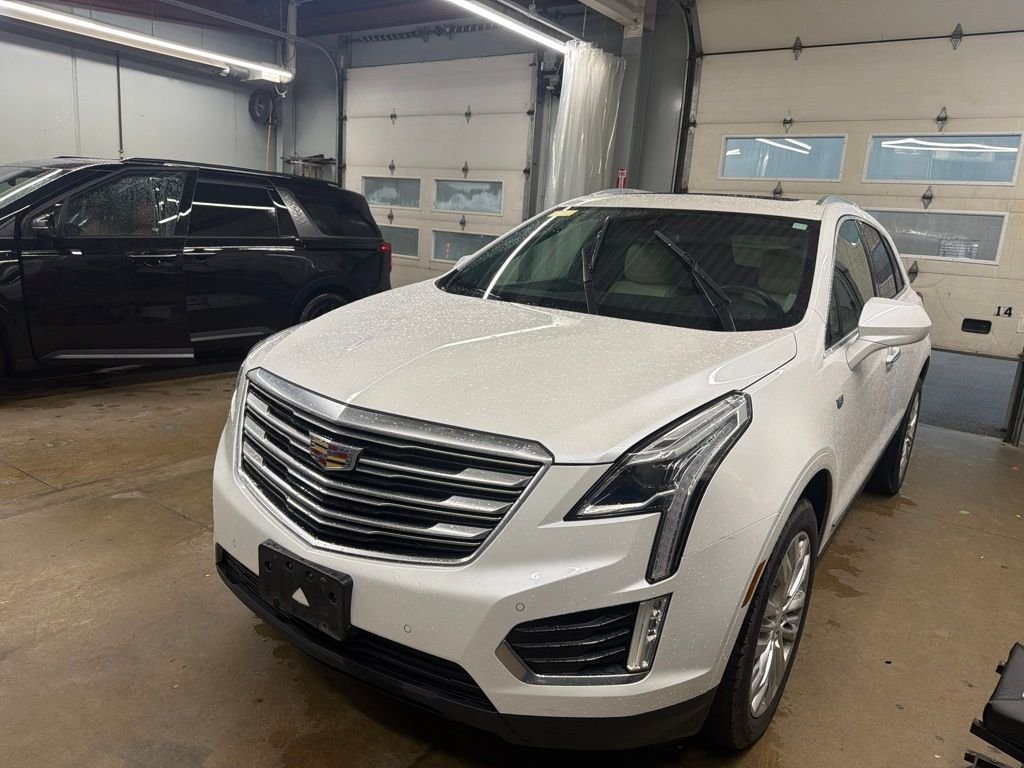 Used 2017 White Cadillac Premium Luxury image 2