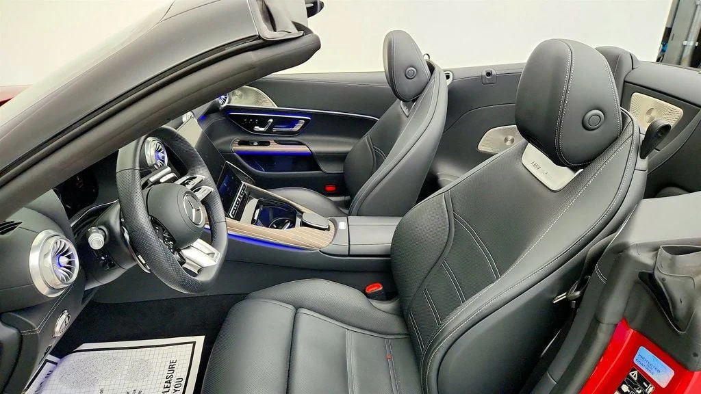 Used 2025 MANUFAKTUR Patagonia Red Metallic Mercedes-Benz AMG® SL 43 Roadster, Performance Trim Line w/ Burmester Audio image 19